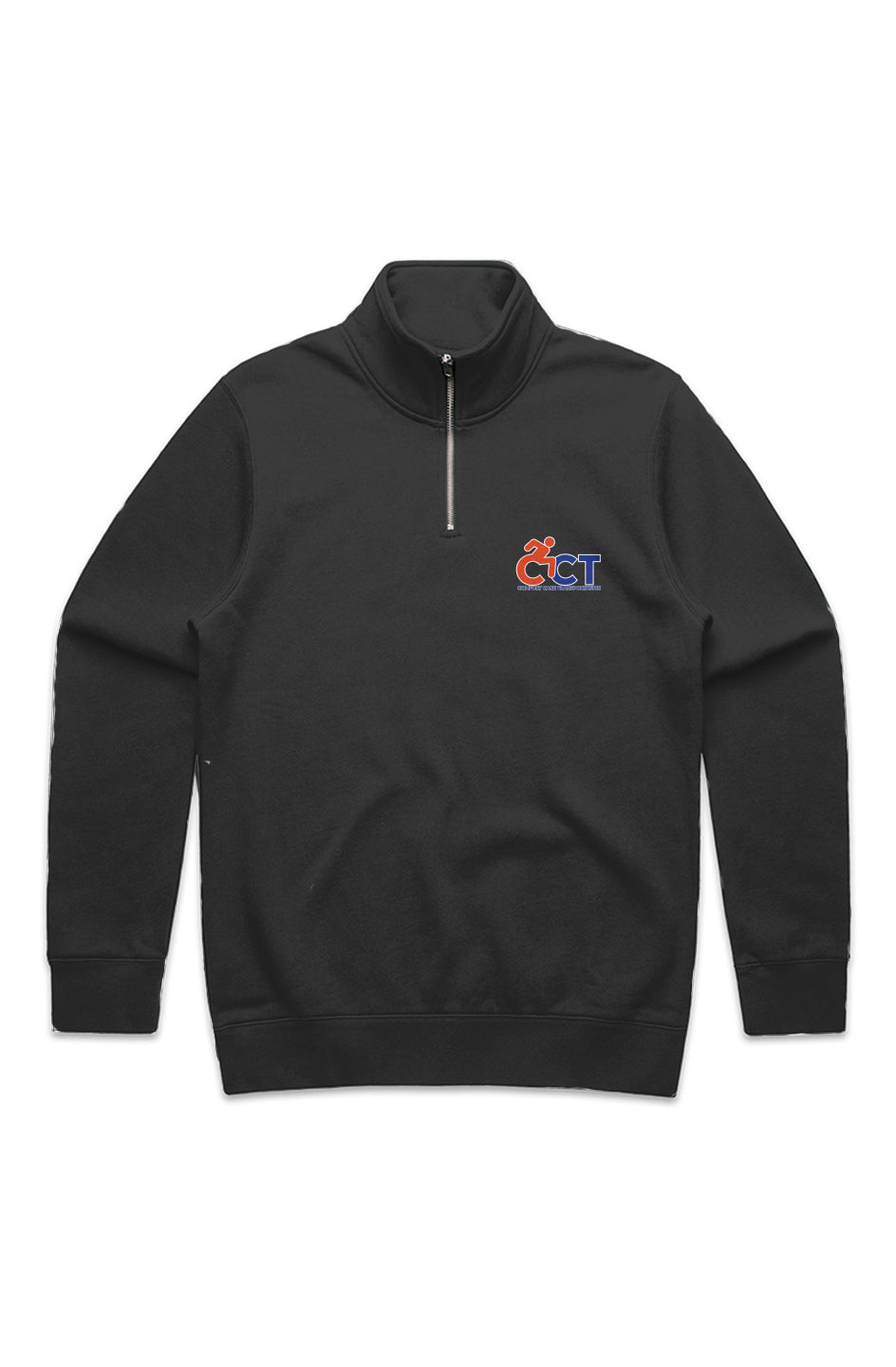 Comfort Care Transportation HQ Mens Half Zip Sweater