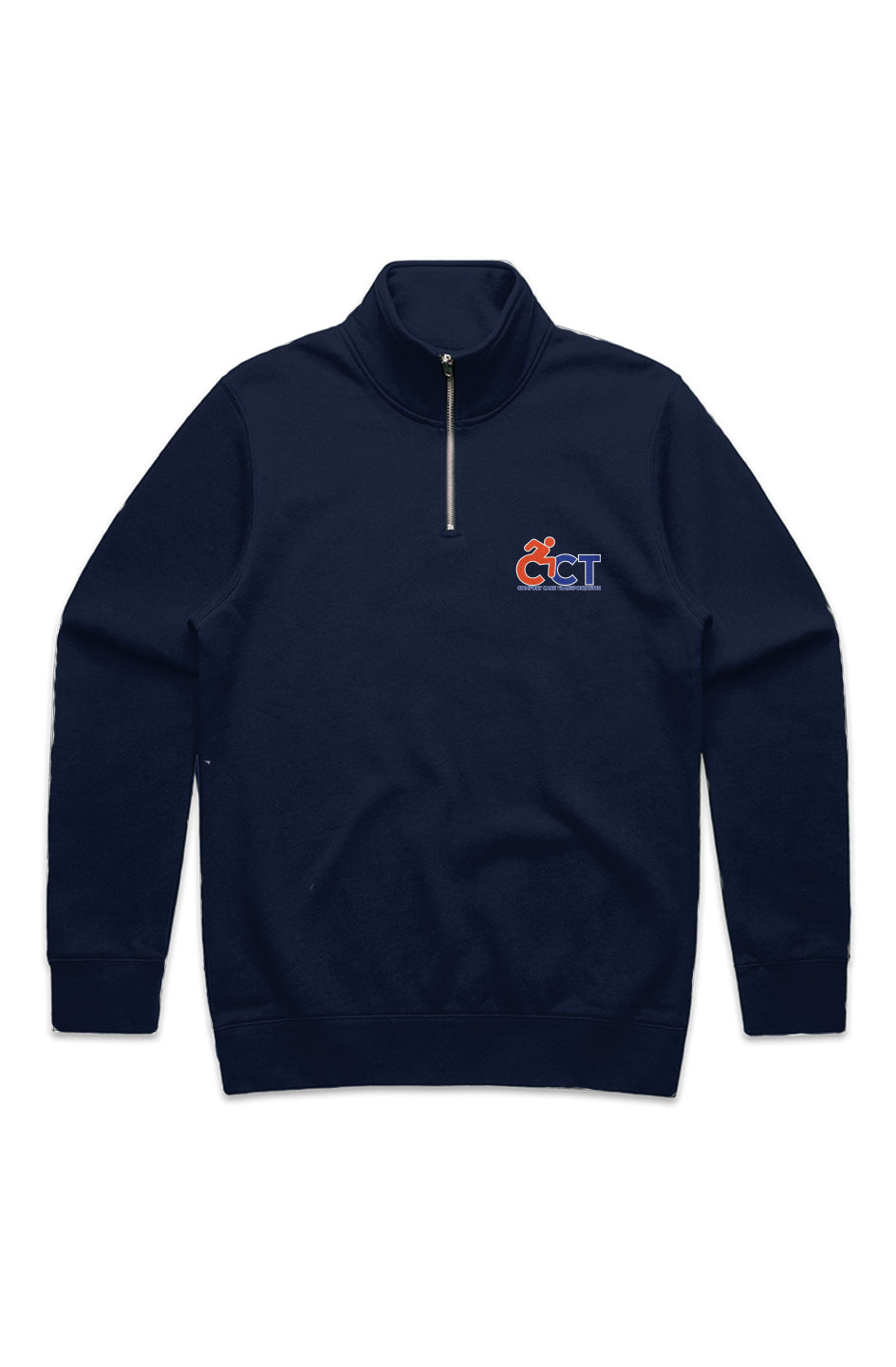 Comfort Care Transportation HQ Mens Half Zip Sweater