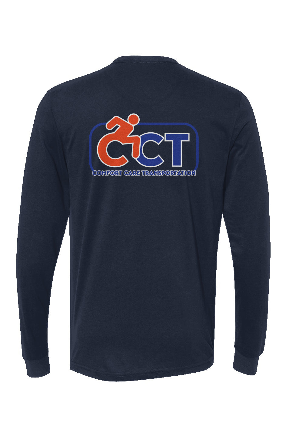 Comfort Care Transportation Sueded Long Sleeve Crew