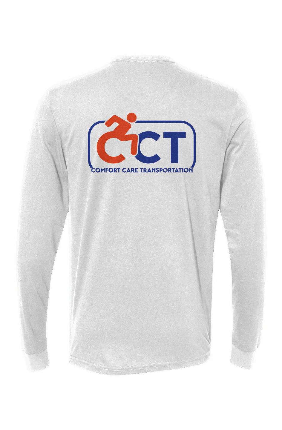 Comfort Care Transportation Sueded Long Sleeve Crew