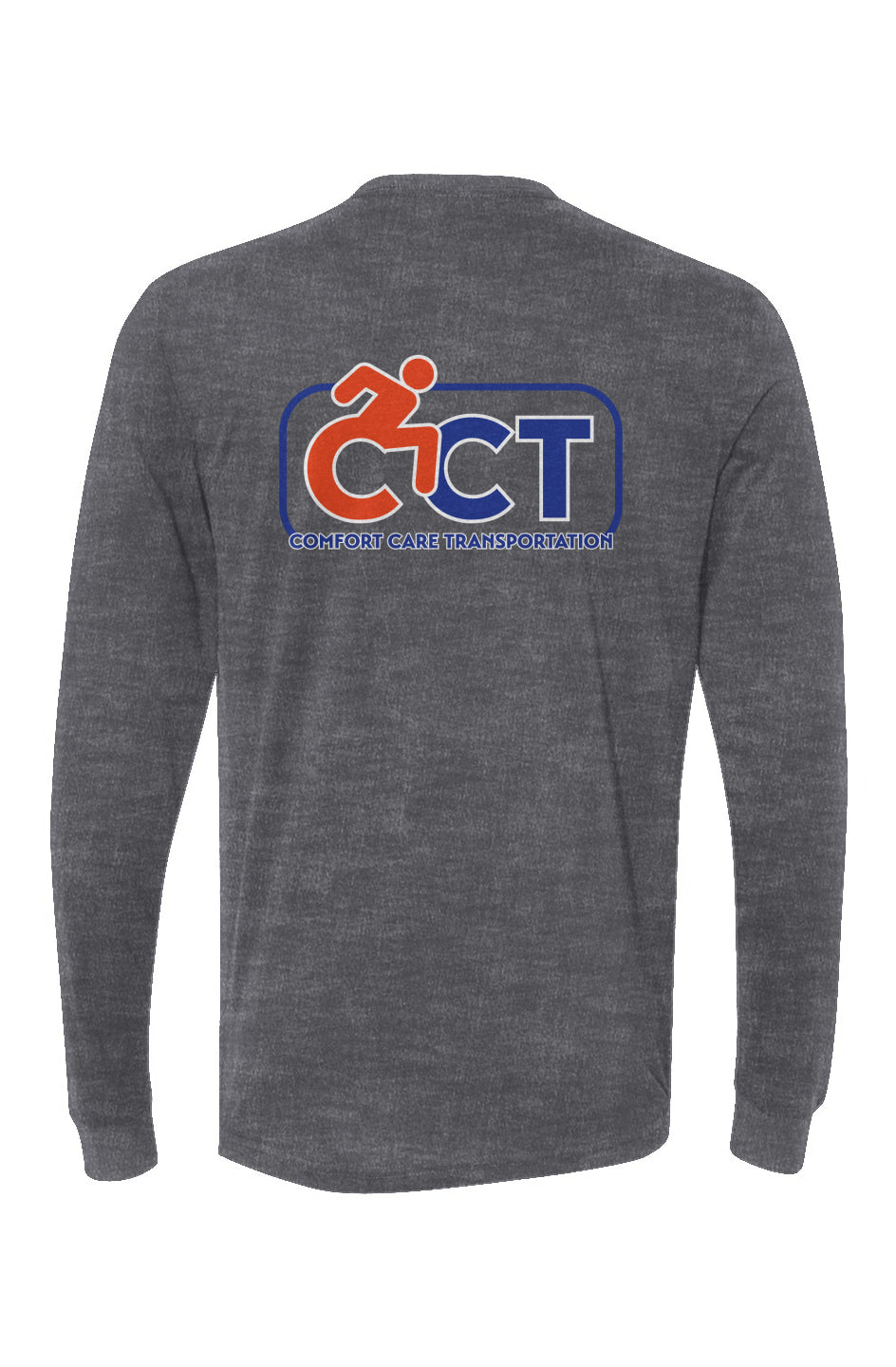 Comfort Care Transportation Sueded Long Sleeve Crew
